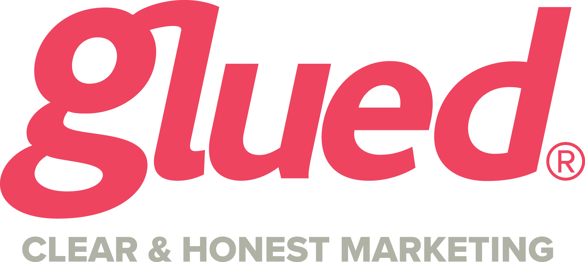 Glued - clear & honest marketing