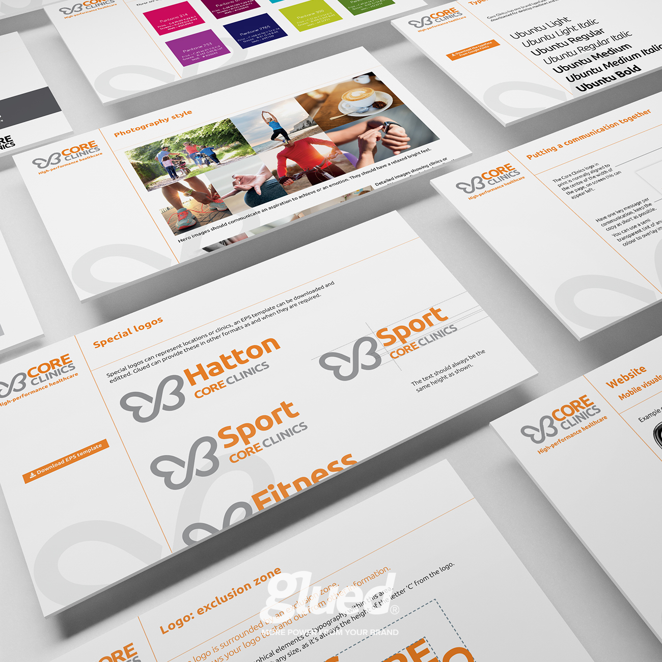 Core Guides Glued: Clear & honest brand & marketing