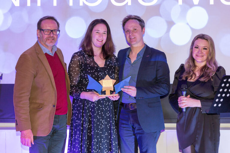 Glued celebrate success at the Leamington Business Awards